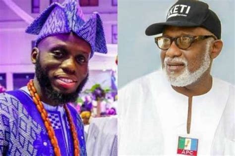 Gov Akeredolu Appoints Son As Head Of Govt Agency Nominates 14 Others As Commissioners