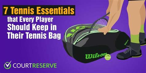 7 Tennis Essentials that Every Player Should Keep in Their Tennis Bag