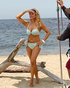INSTA Jessica Collins Bikini On The Set Of Acapulco Phun Org Forum
