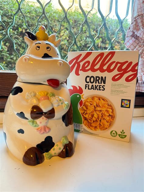 Vintage Cow Cookie Jar Cow Shape With Head Muuuh Box Etsy