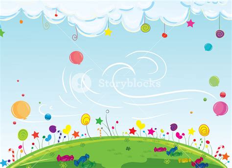 cartoon background vector illustration royalty  stock image
