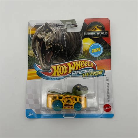 Hot Wheels Racer Verse Jurassic World Rebirth Tyrannosaurus Rex Collector Picclick Ca