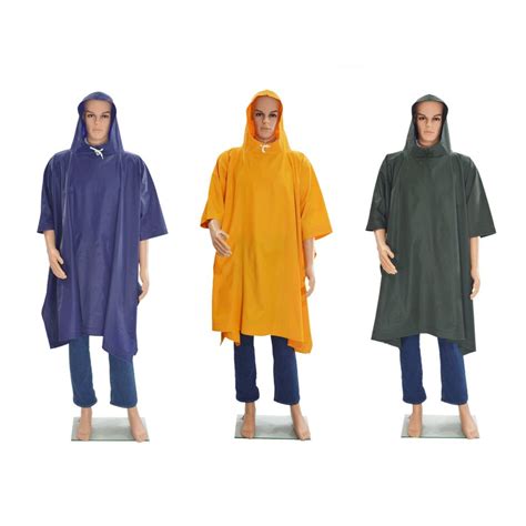 hercules heavy gauge poncho  rain coat kapote heavy duty raincoat