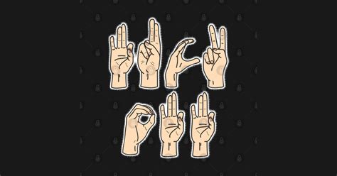 Sign Language Fuck Off T Shirt TeePublic