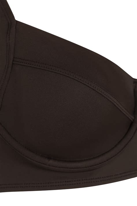 Kahverengi Balkonet Bikini