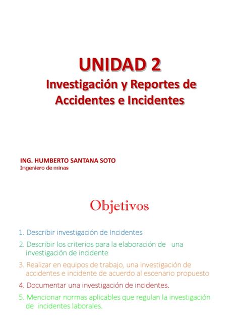 Investigacion Y Reportes De Accidentes Pdf Tubería Transporte De