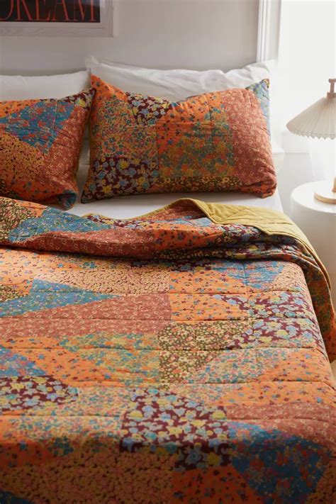 Bonnie Patchwork Floral Quilt Urban Outfitters