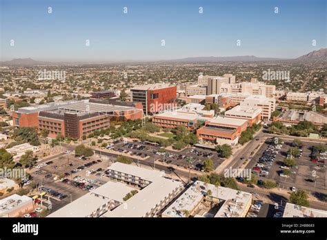 Banner University Medical Center In Tucson Arizona Aerial Stock Photo