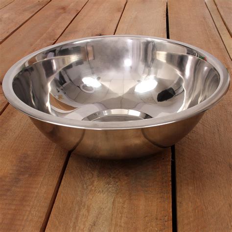 Tigela Bowl Grande A O Inox Funda Wellmix No Atacado Feira Da