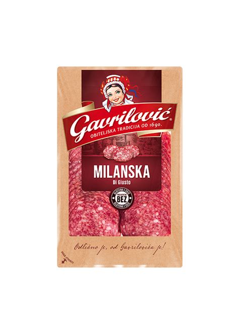 Milanska salami slices - Gavrilović