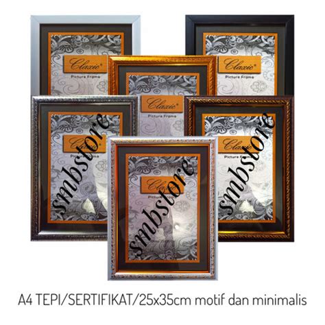 Jual Bingkai Frame Figura Pigura Foto X Cm R Ijazah Sertifikat A