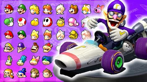 Mario Kart 8 Deluxe 200cc Star Cup Waluigi Gameplay Youtube