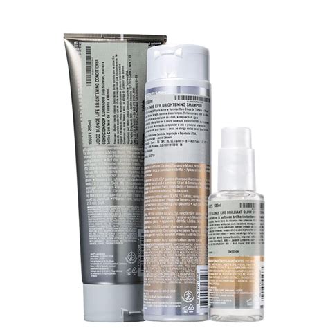 Joico Blonde Life Brilliant Smart Release Shampoo 300ml Condicionador 250ml Óleo 100ml ÚNICO