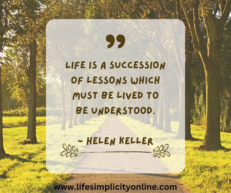 Quotes About Life Lessons Life Simplicity Online