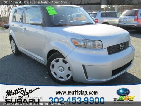 Classic Silver Metallic 2008 Scion Xb Dark Gray Interior Gtcarlot