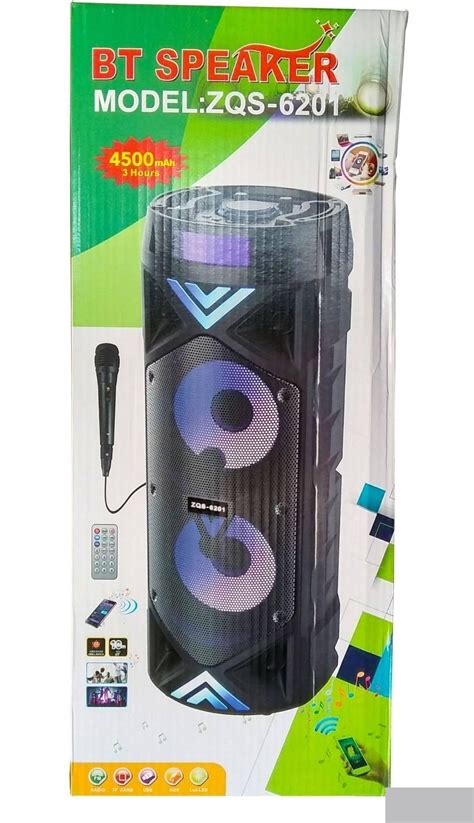 Bluetooth zvučnik. Bezični zvučnik model ZQS-6201-Bluetooth zvučnik ...