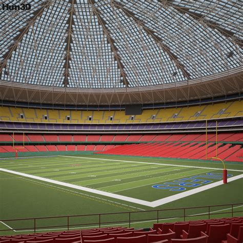 Astrodome 3d Model Architecture On Hum3d