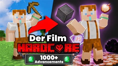 Ich Überlebe 2000 TAGE in Minecraft Hardcore Film YouTube