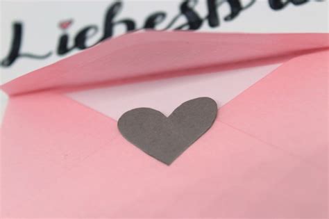 Von Herzen Diy Valentinstagsgeschenk Liebesbrief Ganz Einfach Selber