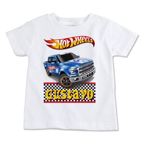 Camiseta Infantil Hot Wheels Elo7 Produtos Especiais
