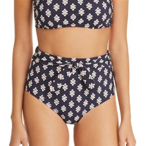 Tory Burch Swim Tory Burch Double Diamond Highwaist Bikini Bottom Poshmark