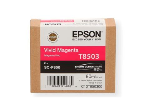 Fine Art Foto Epson Ultrachrome Hd Inks For Surecolor Sc P Ml T