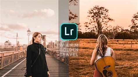 How To Edit Warm Golden Tone Lightroom Mobile Tutorial Youtube