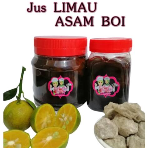 Jus Limau Asam Boi Jus Limau Kasturi Pekat Rasa Masam Andmanishomemade