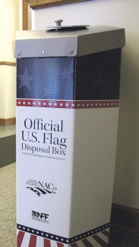 Courthouse Has Box Available For Disposal Of Flags News Sports Jobs Times Observer