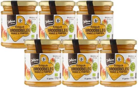 De Kleine Keuken Bio Mango En Pompoen Spread X Gr