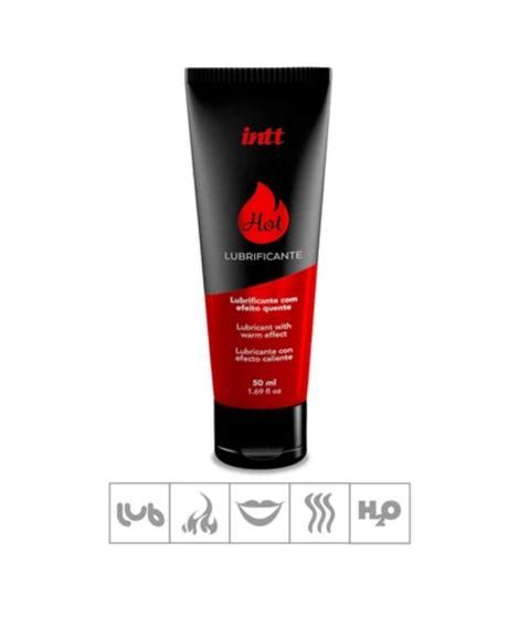 Lubrificante Beijável Intt 50ml Hot Morango Lubrificante Íntimo Sexual Magazine Luiza