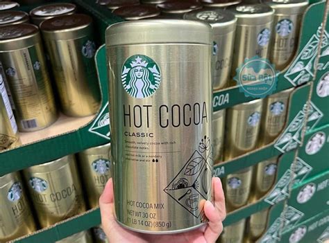 Bột cacao Starbucks Hot Cocoa Classic của Mỹ