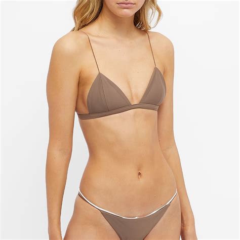 JADE Swim Micro Bare Minimum Bikini Bottom Nude END