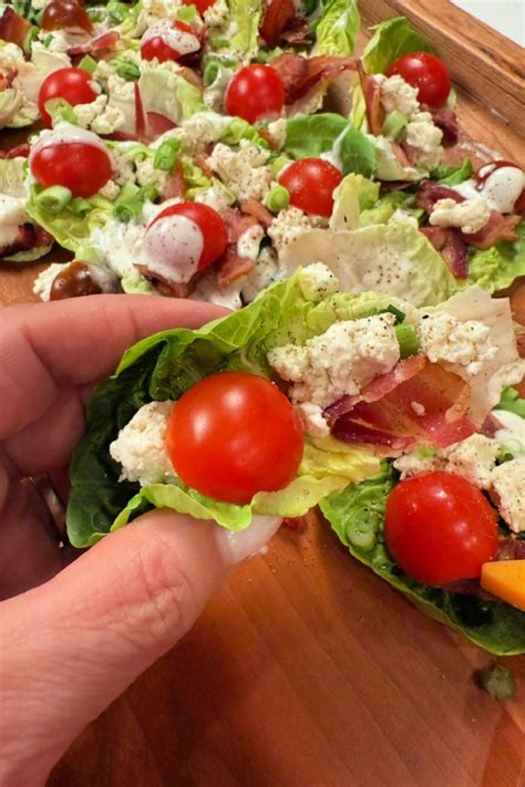 Lettuce Cups Christmas Tree Reluctant Entertainer