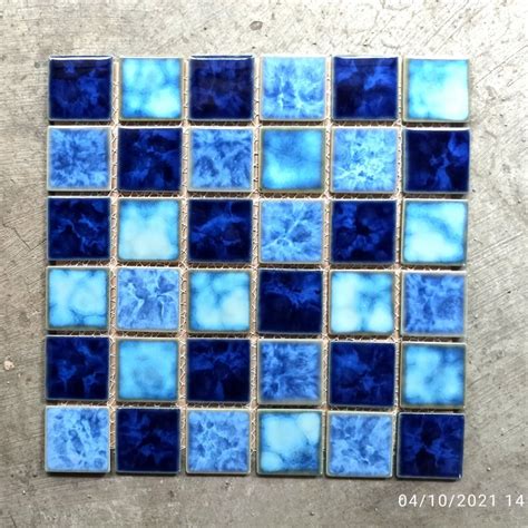 Jual Keramik Mosaic Kolam Renang Merk Kuda Laut Mass Type SQ MIX RT 2