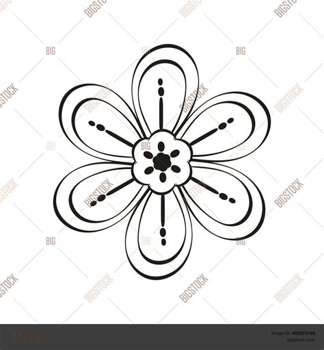 Floral Art. Flower Vector & Photo (Free Trial) | Bigstock