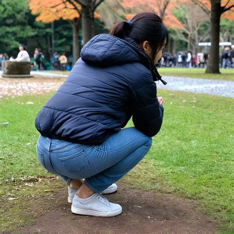 Hot Ass Images Of A Woman Squatting Down AIHotassFactory