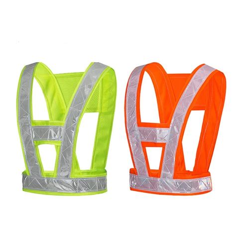 Reflective Safety Vests High Visibility Reflective Strap Security Traffic Warning Vest Night