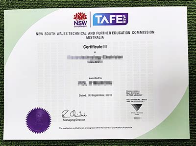 Secret Way To Obtain TAFE NSW Certificate Within One Week