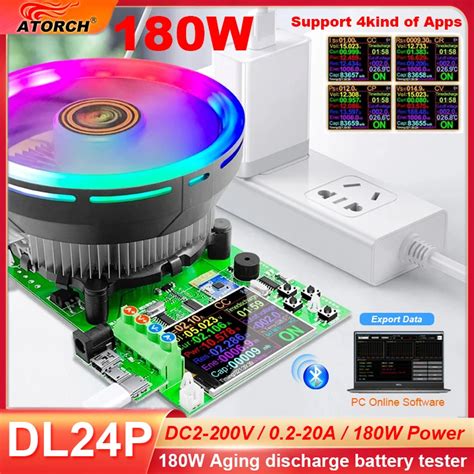 Elektroniczne obciążenie DL24P 200V 20A 180W Bluetooth BTE-1025