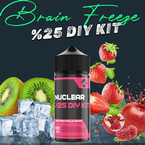 Naked Brain Freeze Yüksek Aroma Dıy Kit En Uygun Fiyat