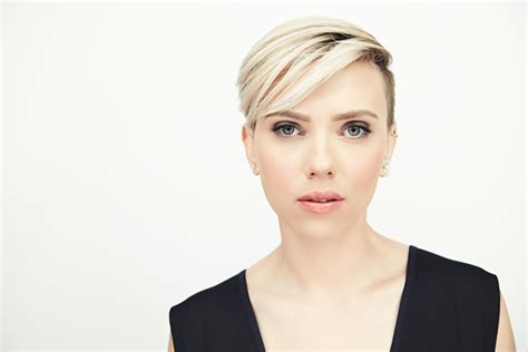 Scarlett Johansson Short Hair Blonde 5k Wallpaper HD Celebrities Wallpapers 4k Wallpapers Images