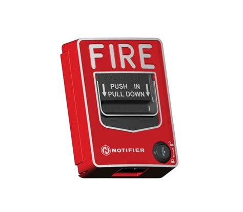 Notifier Nbg 12lx Fire Alarm Addressable Pull Station Key Lock For Sale