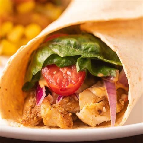 Cajun Chicken Wrap Deb S Daily Dish