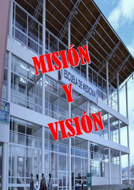 Misión Visión Medicina Pdf