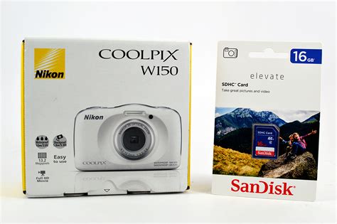 Nikon Coolpix W Mp Digital Camera Waterproof White W