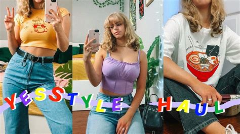 Huge 200 Yesstyle Try On Haul Honest Review Youtube