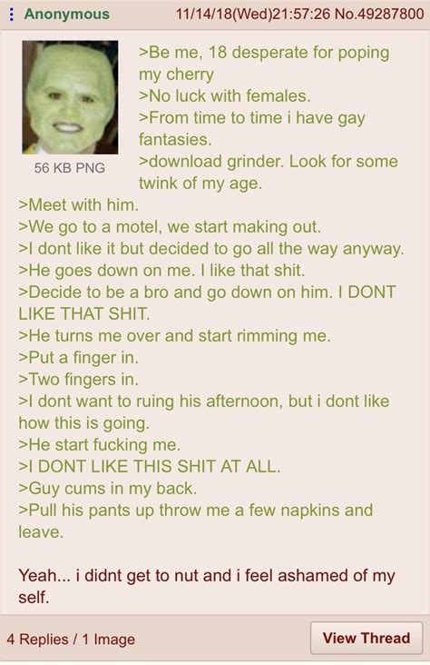 Anon Is Gay R Greentext
