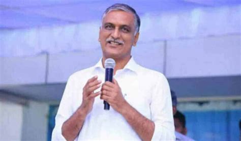 Harish Rao Says CM Misleading Public On Musi River Project Telangana Today