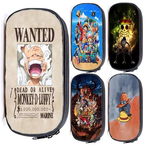 Acheter Trousse Crayons D Cole Luffy One Piece Bo Te Stylos Pour